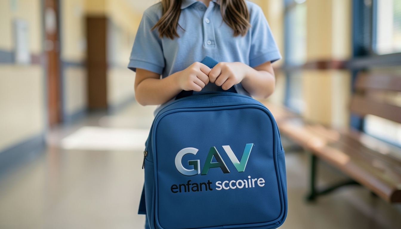 enfant scolaire en sécurité avec GAV