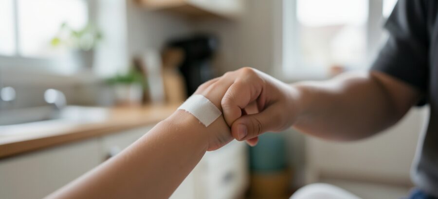 Enfant blessé par un accident domestique, indemnisation possible