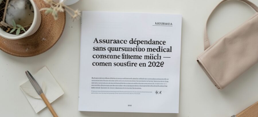 assurance dépendance sans questionnaire médical