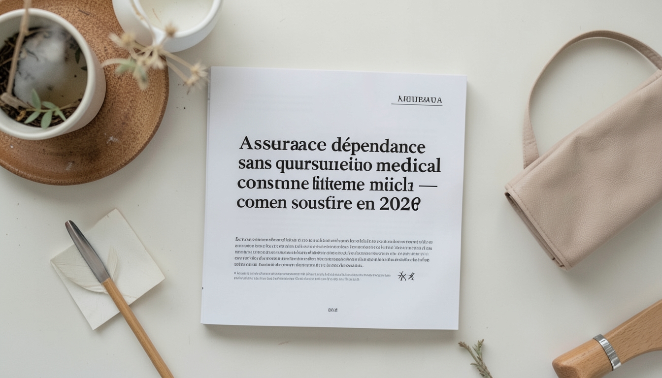 assurance dépendance sans questionnaire médical